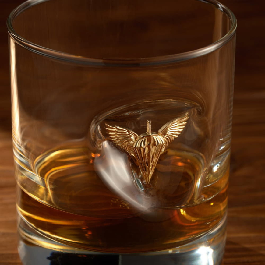 Стакан STWHDSV для віскі з емблемою ДШВ GAF - Зображення №4