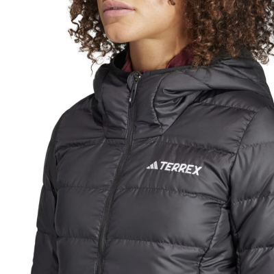 Куртка ADIDAS Terrex Multi Light Down Hooded Jacket in Black IP6034