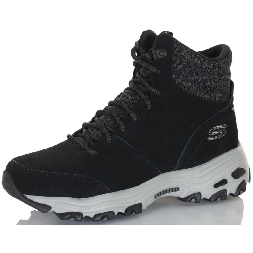 Кросівки високі утеплені жіночі Skechers D'Lites-Chill Flurry 49727 - Зображення