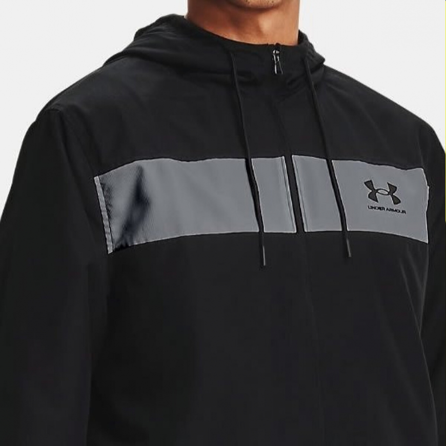 Вітрівка чоловіча Under Armour Windbreaker Jacket  1361621-001 - Зображення №2