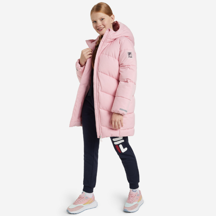 Куртка утеплена для дівчаток FILA 116834 - Зображення №9
