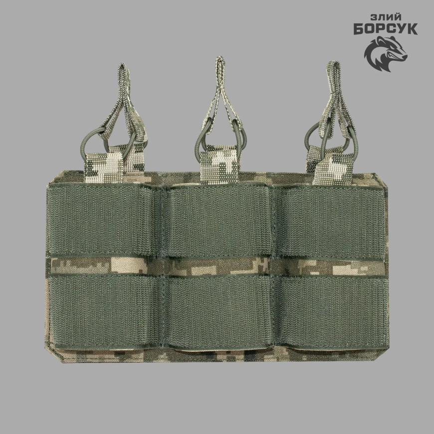 Утилітарний підсумок під 3 магазини (Cordura)  ID_1871 - Зображення №8