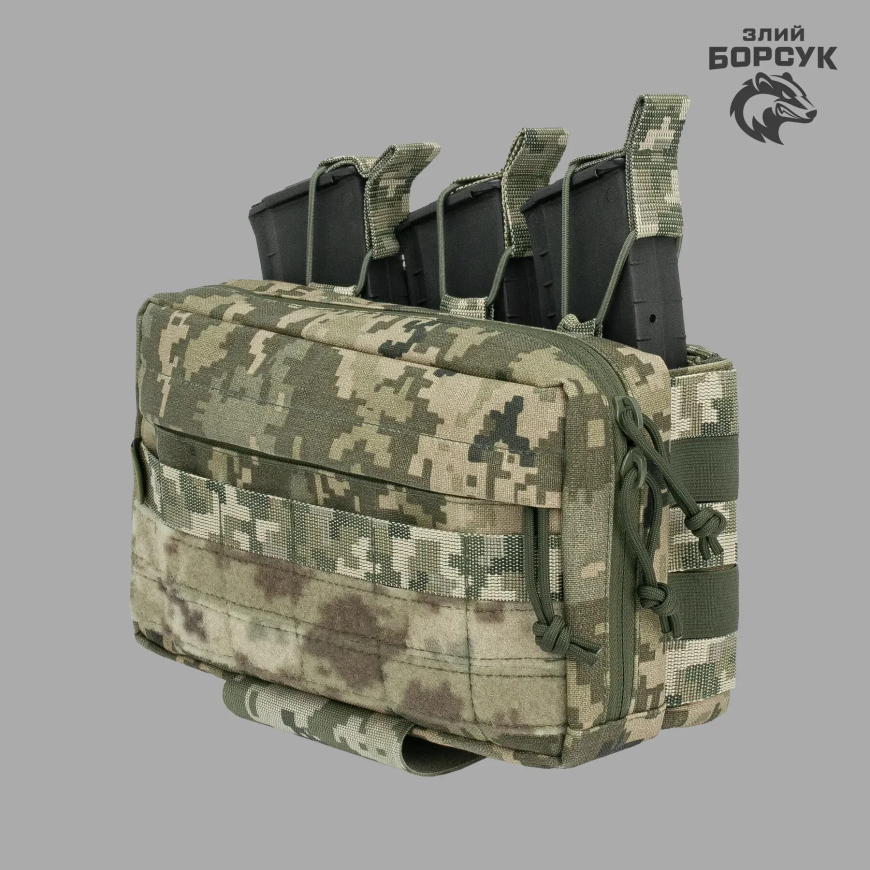 Утилітарний підсумок під 3 магазини (Cordura)  ID_1871 - Зображення №2