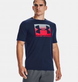 Футболка чоловіча Under Armour Boxed Sportstyle Short Sleeve T-Shirt 1329581-408