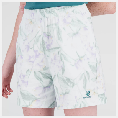 Шорти жіночі New Balance Essentials Bloomy Print Short WS31552WM