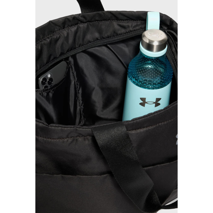 Жіноча чорна спортивна сумка Under Armour  Studio Lite Tote 1388920-001 Жіноча чорна спортивна сумка Under Armour  Studio Lite Tote 1388920-001 - Зображення №4