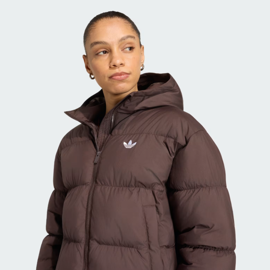 Куртка жіноча ADIDAS HOODED PADDED KR9559 - Зображення №4