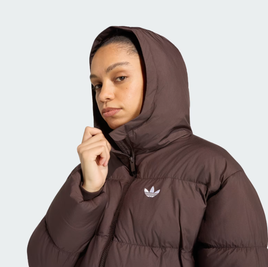 Куртка жіноча ADIDAS HOODED PADDED KR9559 - Зображення №5