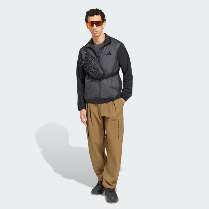 Фліс чоловічий ADIDAS Terrex Multi Essentials CLIMAWARM+ Wind Fleece KD0192 - Зображення №3