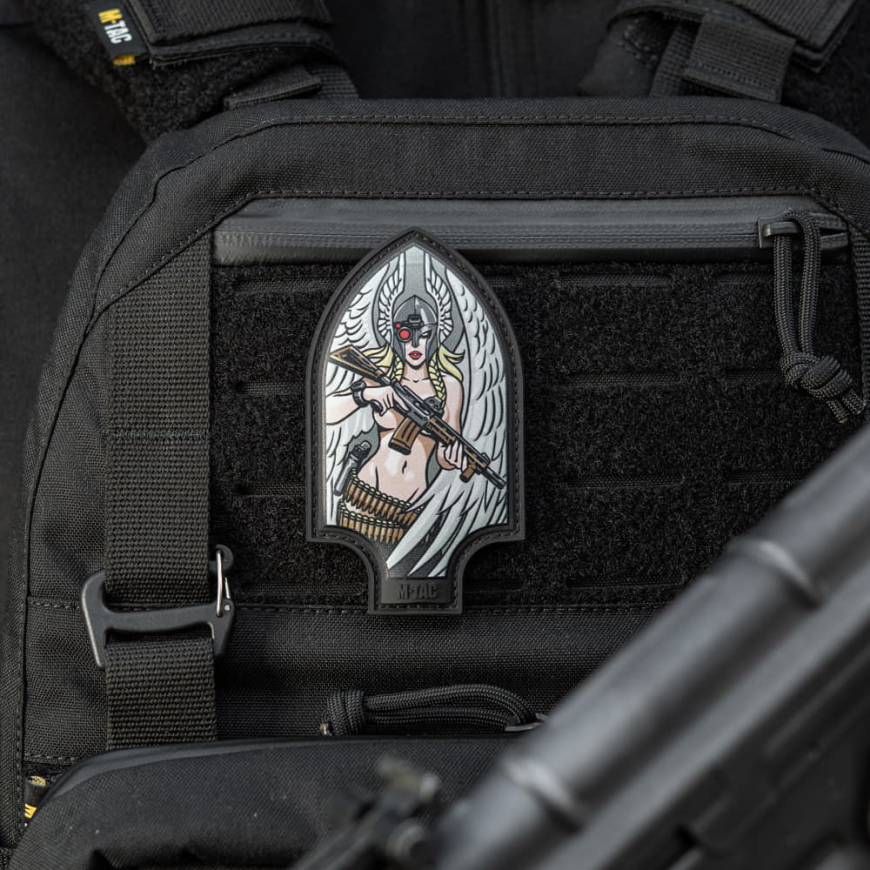 Нашивка Піка Валькірія PVC друк Black  нашивка Піка Валькірія PVC друк Black 51116502 Нашивка Піка Валькірія PVC друк Black  нашивка Піка Валькірія PVC друк Black 51116502 - Зображення №4